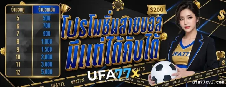 โปรโมชั่น ufa77x